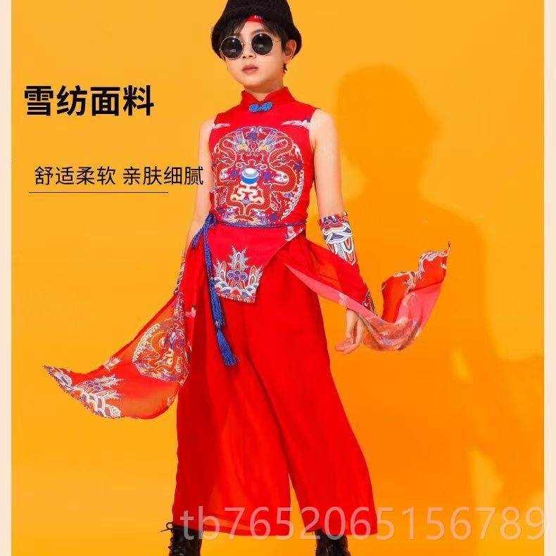 正品成人款广舞服秧歌队服锣舞鼓队打鼓蹈表演服国潮中国风场演出