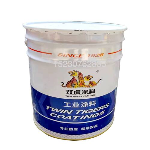 双虎醇酸调和漆 快干金属防锈漆 栏杆铁门漆防划痕