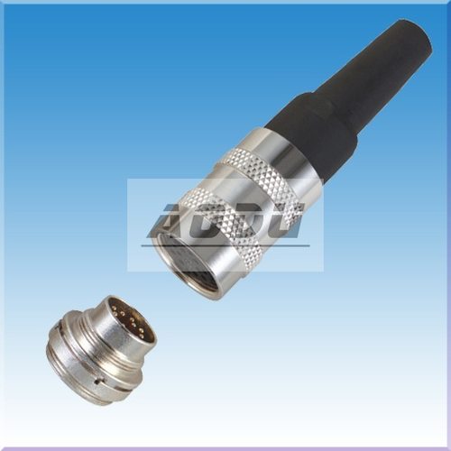 J09宾得423圆形连接器amphenol C091 723航空插头 公座母头互插