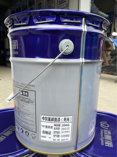 中灰氟碳面漆（亮光）  不锈钢 镀锌管  镀锌管  铁栏杆  结构防