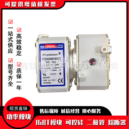 全新现货PC72GB69V350TF W301710熔断器保险丝