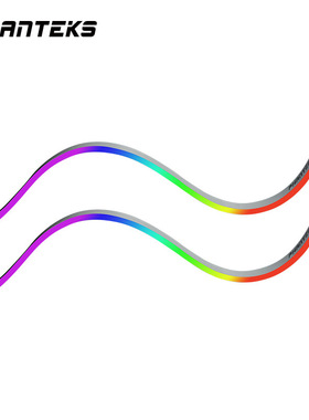 PHANTEKS追风者白色CMBO灯带400mm两条装ARGB幻彩均光灯机箱灯条