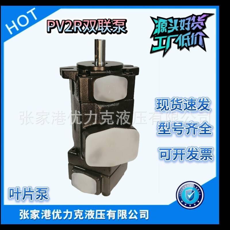 双联叶片泵PV2R11-6-12-F PV2R11-6-14-F高压泵PV2R11-6-17-F液压
