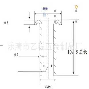 驱油 0.2 黄铜全空心铆钉 包运 10.5总长25元 一千件