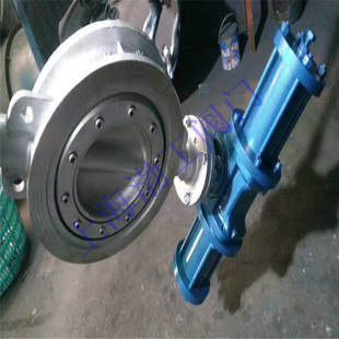 气动切断蝶阀 10C 垂直不锈钢气动蝶阀 D671F 衬氟蝶阀