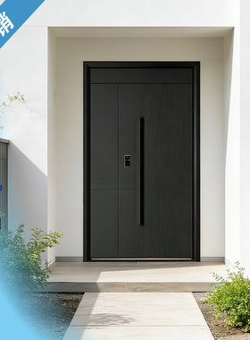 批发户外304不锈钢门子母门进户门防盗门家用入户门金属门中门