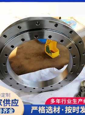 外齿回转支承转盘轴承回转轴承齿轮转盘 011.QW062系列机械臂转盘