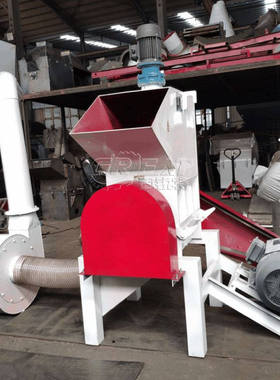 PPR塑料粉碎机 黑色橡胶皮革切碎机 合成树脂打碎机