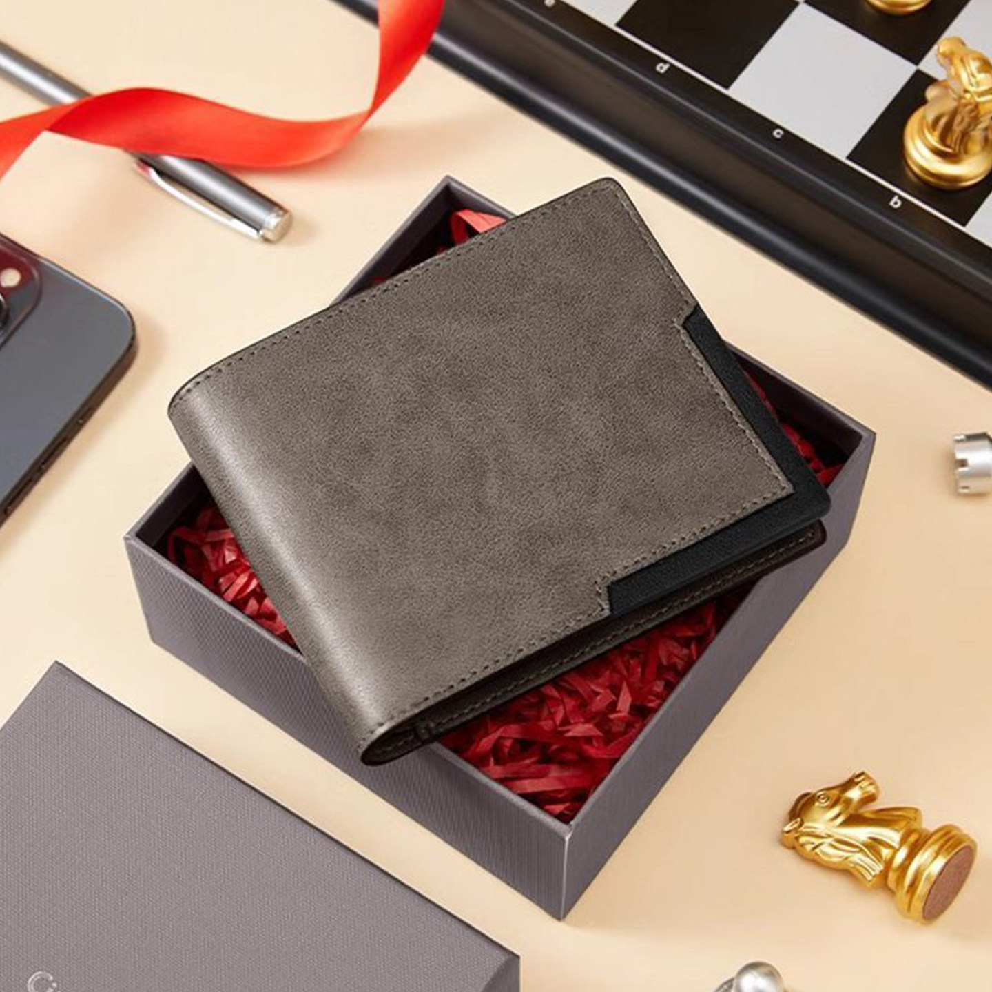 轻奢钱包二合一卡包男士短款2025新款便携零钱包皮夹送生日礼物,箱包皮具/热销女包/男包,钱包,淘宝优惠券,粉丝福利购,淘宝优惠卷