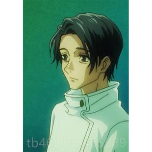 高档SU松NC OS 咒术回战 骨忧太cos假发乙 三七分刘海 黑色蓬短发