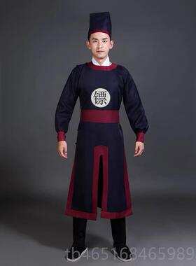 高档少门年衙役服装古装明朝御前侍卫衙官官兵武松捕快差表演出服