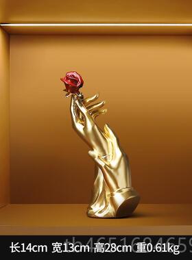 高档酒柜装客饰品件轻高档家居厅酒摆柜办公奢室领导大气套装工艺