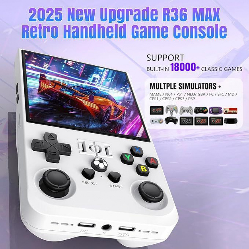 新款r36max掌机复古手持掌上游戏