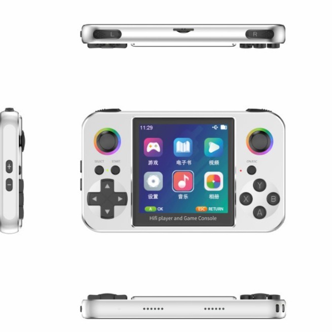 爆款磁吸充电宝怀旧复古游戏充电宝高端高清磁吸游戏掌上游戏机