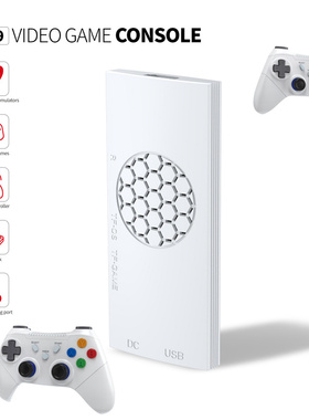 新款G99电视游戏机家用4K高清3D复古双人摇杆手柄PS2 PSP游戏主机