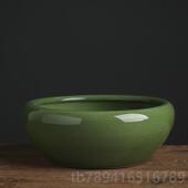 高档景德镇面陶瓷鱼缸号桌大养金鱼缸乌龟缸碗莲睡莲荷花缸盆植物