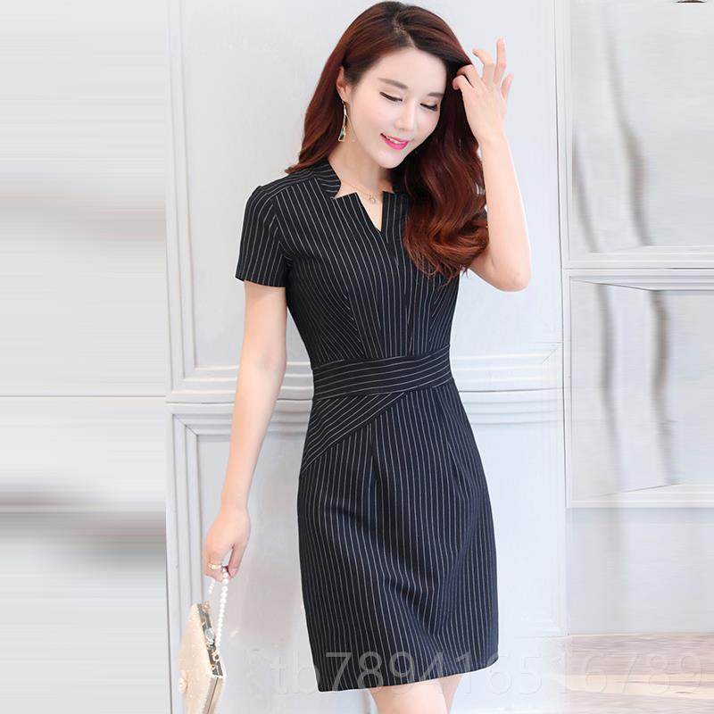高档职业连衣裙裙2024夏季新款显OL短袖连衣裙纹气质瘦包臀工作服,女装/女士精品,连衣裙,淘宝优惠券,粉丝福利购,淘宝优惠卷