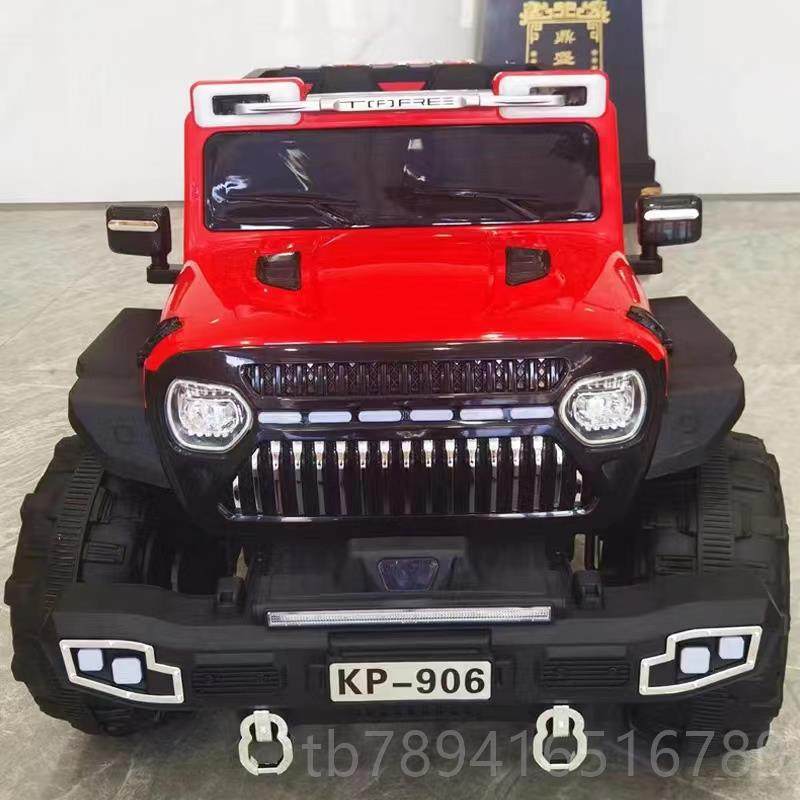 高档牧马人儿童电动车四遥轮汽车越野车摇宝宝摆控玩具坐车可大人,玩具/童车/益智/积木/模型,儿童电动车,淘宝优惠券,粉丝福利购,淘宝优惠卷