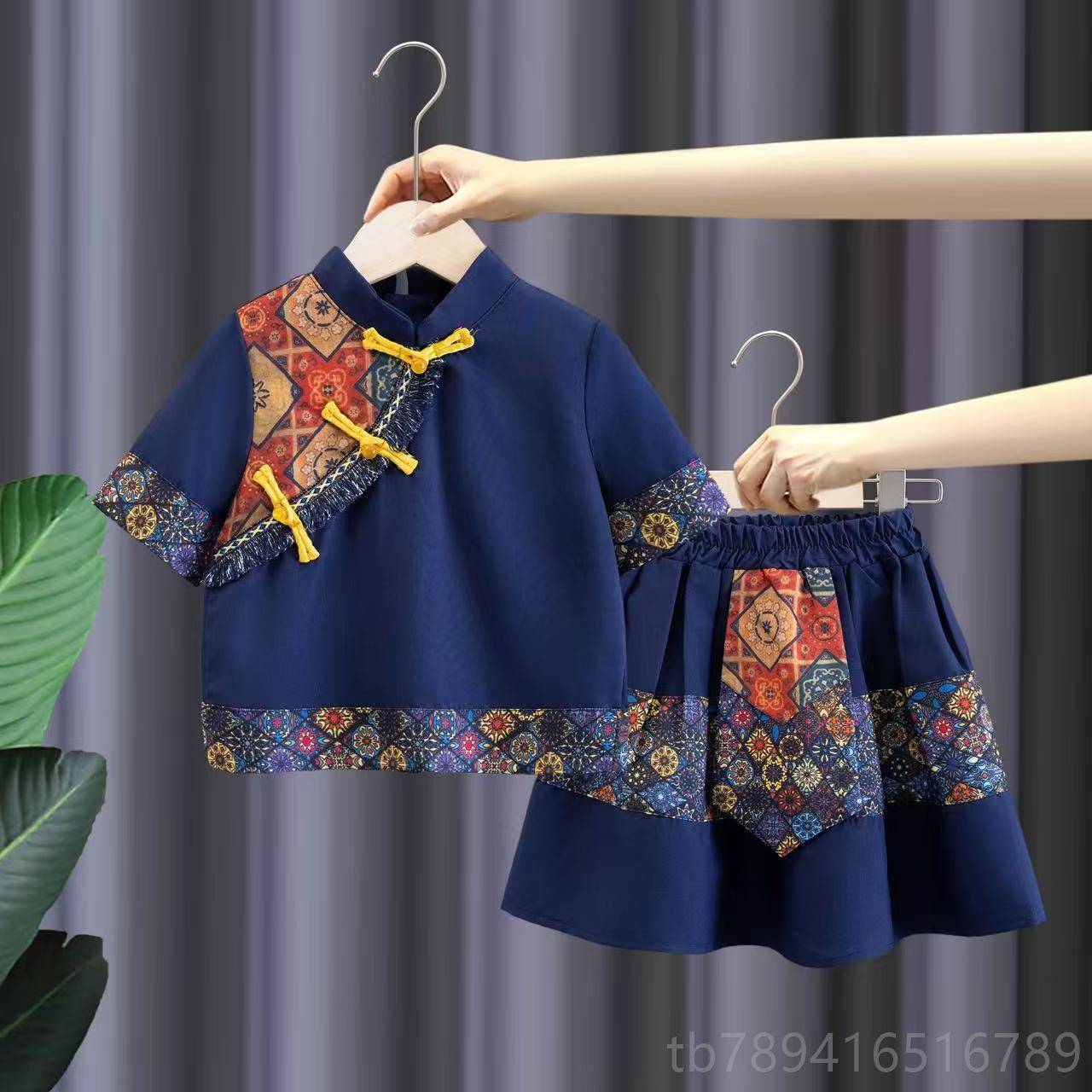 高档三月三儿童民服广西壮族苗儿族少数民族演出服男款童女汉服族图片