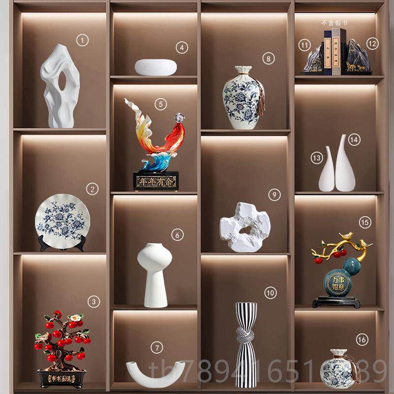 高档新式中轻奢高档装饰摆件创家居客厅酒柜玄关办公室博意古架品,家居饰品,装饰摆件,淘宝优惠券,粉丝福利购,淘宝优惠卷