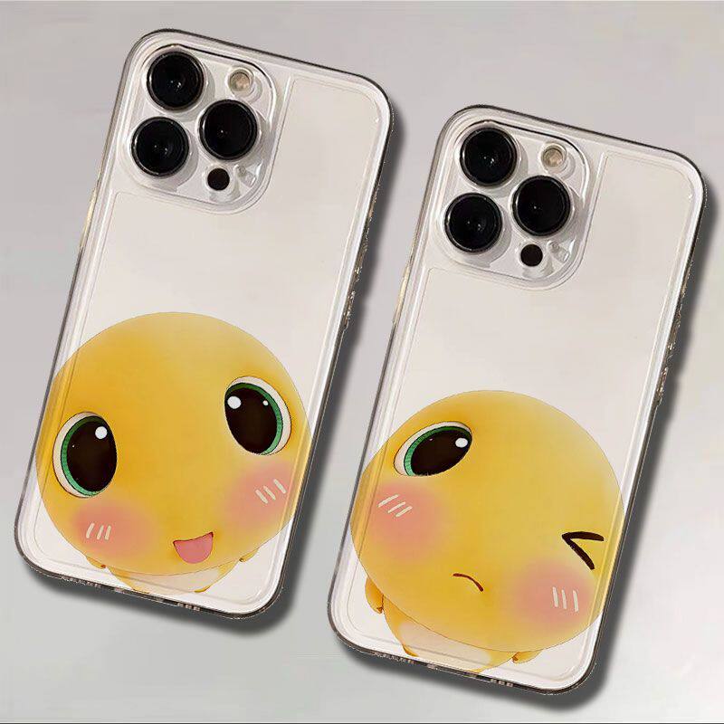 适用iPhone13苹果15p12创意透明18ProMax软14PLUS高级感手机壳贴贴小脸蛋奶龙闺蜜适用OPPORENO16/红米NOTE17