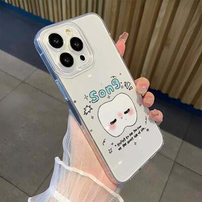 OPPORENO16小天使宋牙牙宋亚轩iPhone15ins风苹果12创意透明13ProMax小众软小米17适用14PLUS手机壳VIVOX300S