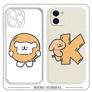OK情侶小狗VIVOX200適用iPhone12卡通小米15蘋果14可愛13ProMax手機殼軟 OPPOa5活力16PLUS創意紅米K80U至尊版