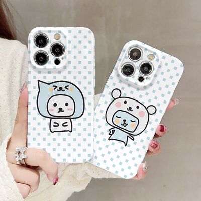 苹果16ProMax适用华为nova14菲林iPhone15可爱x200s酷儿情侣手机壳FINDX8硬1213荣耀400PRO卡通VIVOX200Ultra