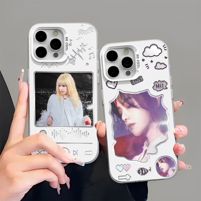 适用iPhone13苹果12p创意彩银15ProMax硬14PLUS高级感手机壳ins长发华晨宇个性适用小米17TPRO适用华为NOVA16图片