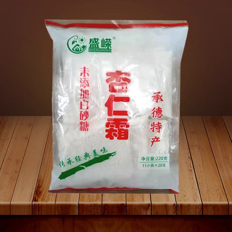 杏仁霜老式承德特产杏仁霜冲泡饮料糕点杏仁茶配料黏稠烘焙配料粉