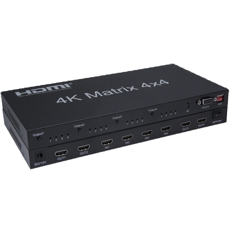 dtech DT-7030 4K HDMI Matrix 4x4