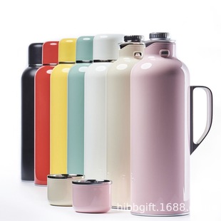 学古1.6L一原传家壶中式复古焖茶壶热水壶暖壶热水瓶家用保温壶