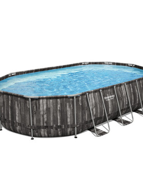 Bestway5611R户外大型游泳池儿童泳池家庭移动养鱼池含过滤泵