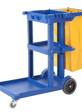 白云清洁 AF08160清洁车手推车保洁车杂物车多功能清洁车 清包车