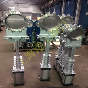 灰渣平板阀 10NR 2520高温炉渣阀 PZ673W PZ673W气动高温灰渣阀