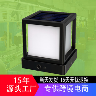 太阳能灯 户外景观庭院人体感应led灯家用防水照明LED灯ESL