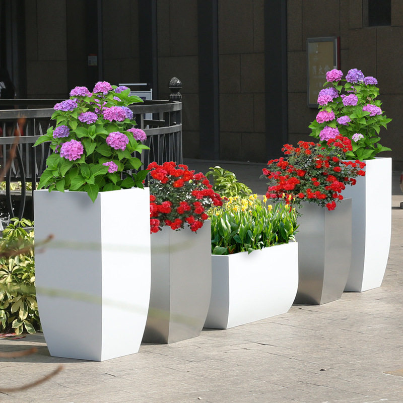 户外不锈钢花箱花槽商业街售楼部写字楼广场铁艺花坛花器可移动,包装,其它包装袋,淘宝优惠券,粉丝福利购,淘宝优惠卷