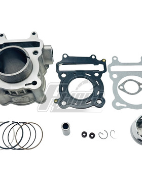 供应三阳机车XS125T-16A-16B-16C飞度3/4水冷套缸MA1气缸 活塞环