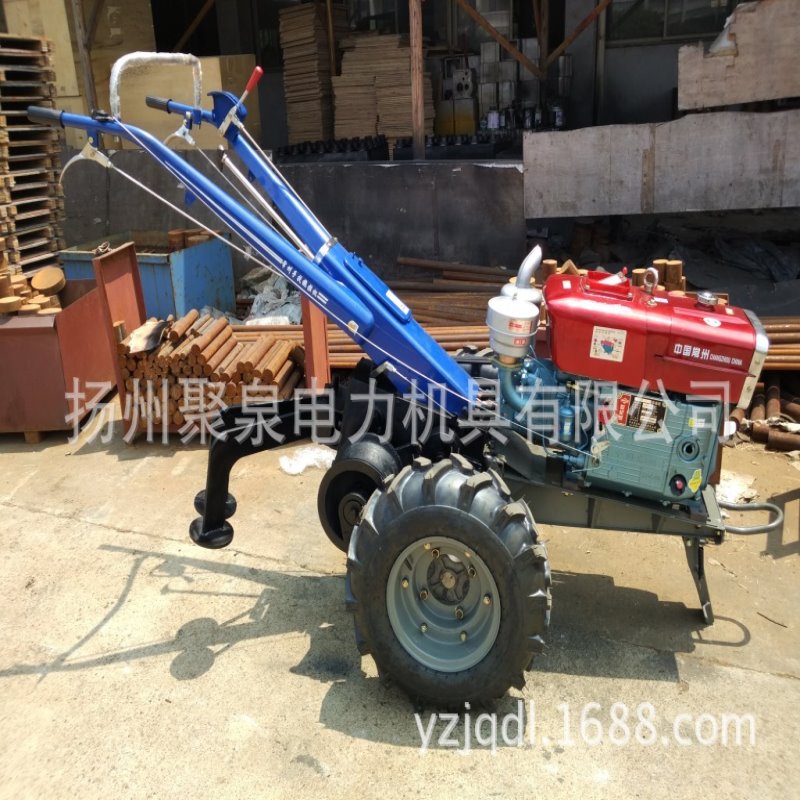 扬州聚泉牌5T吨8吨新款 手扶绞磨机手扶绞磨50kn