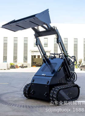 站立式滑移装载机380型滑移装载机出口美加EPA小型履带滑移装载机