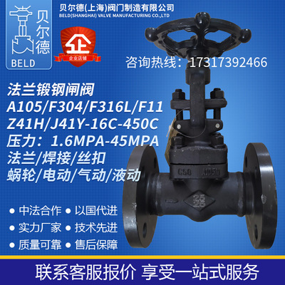 高温高压法兰锻钢闸阀Z41H/Y-16C/25C/40C/63C/64C/100C/160/250C