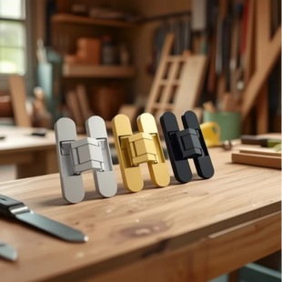 可调暗铰链G40 隐藏式 工厂价防盗门暗铰链180度铰链 防火门合页