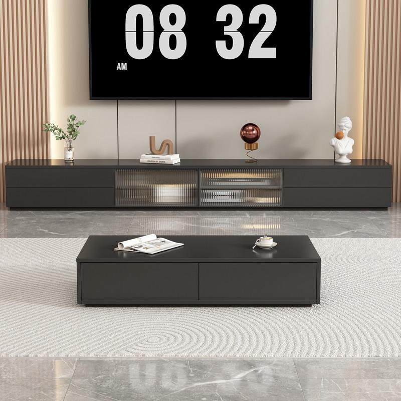 2024新款实木简约客厅电视柜茶几组合落地卧室小户型家用一体靠墙,住宅家具,电视柜,淘宝优惠券,粉丝福利购,淘宝优惠卷