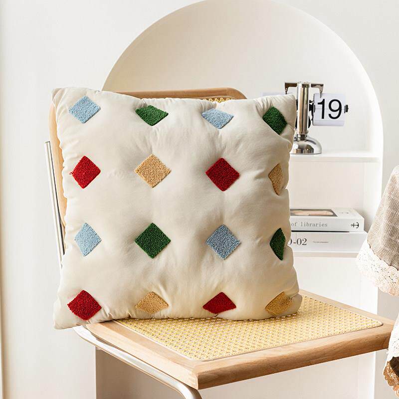 抱枕沙发客厅轻奢高级感沙发靠枕靠背腰枕床头靠垫可拆洗抱枕套