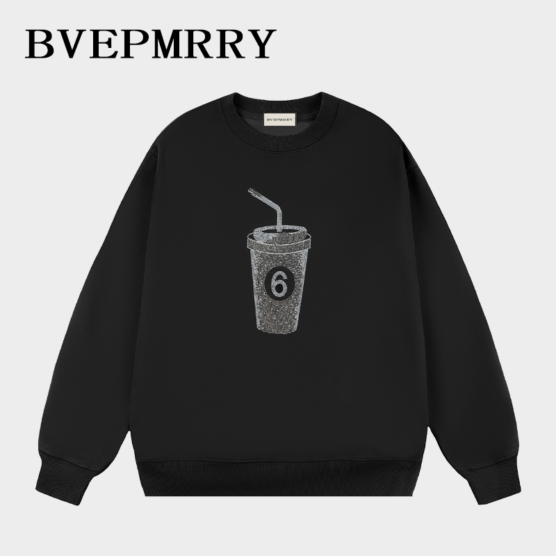 BVEPMRRY创意满钻6号杯卫衣