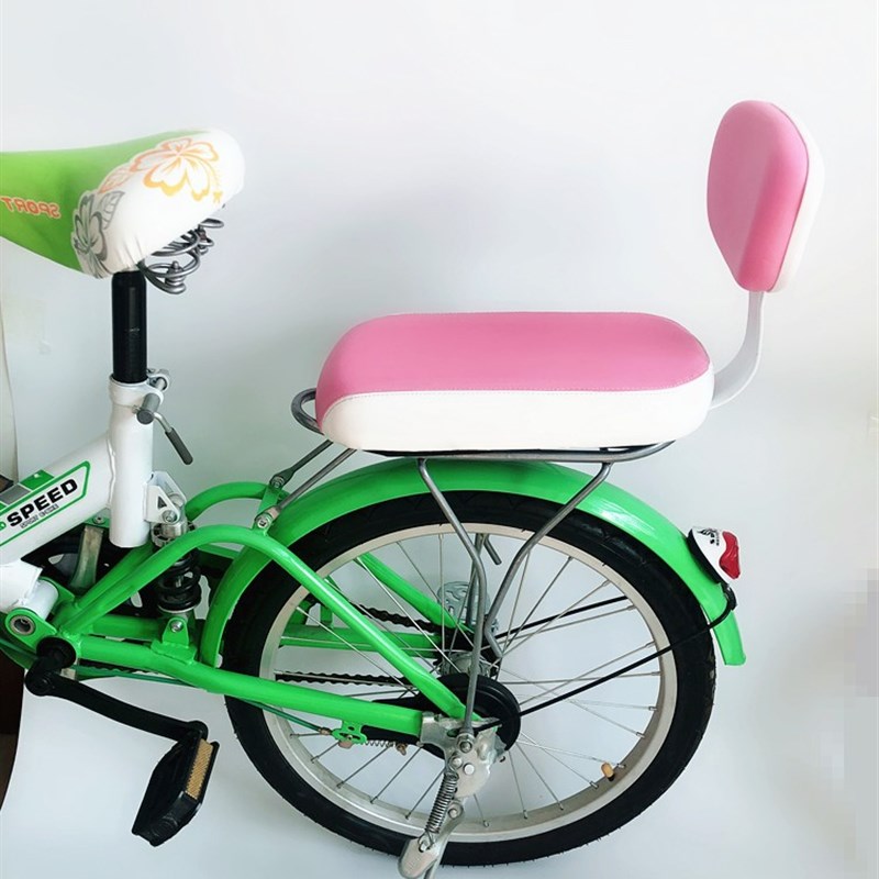 自行车后座垫靠背加厚山地车后货架软坐垫电动车儿童后Z座椅垫脚