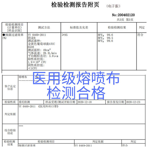 新风系统熔喷布过滤网新风机滤芯B静电棉防雾霾纱窗防细菌空气净