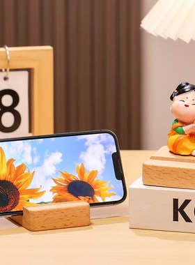 唐仕女桌面手机支撑架摆件懒人追剧神器送女生小礼U物收银台小摆