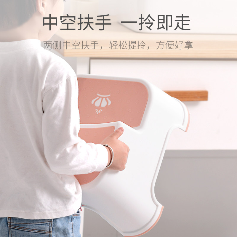 儿童垫脚凳塑料小板凳洗脸手刷z牙浴室洗澡喂奶专用高低宝宝踩脚