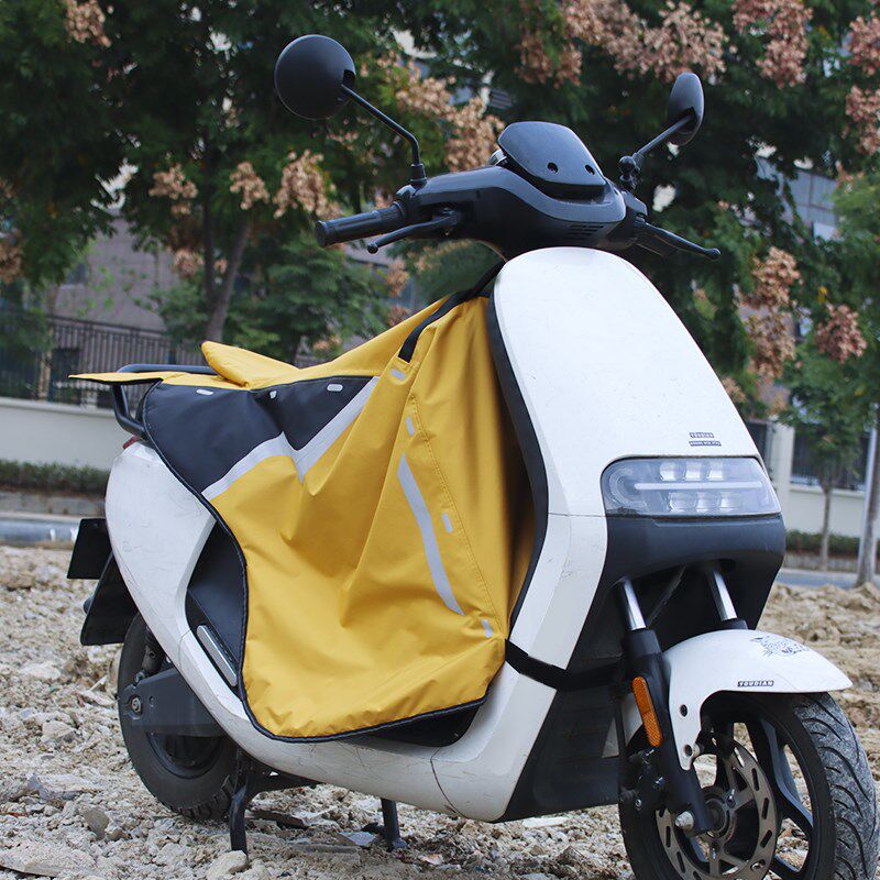 游点冬季电动l车踏板车防水保暖加厚挡风被